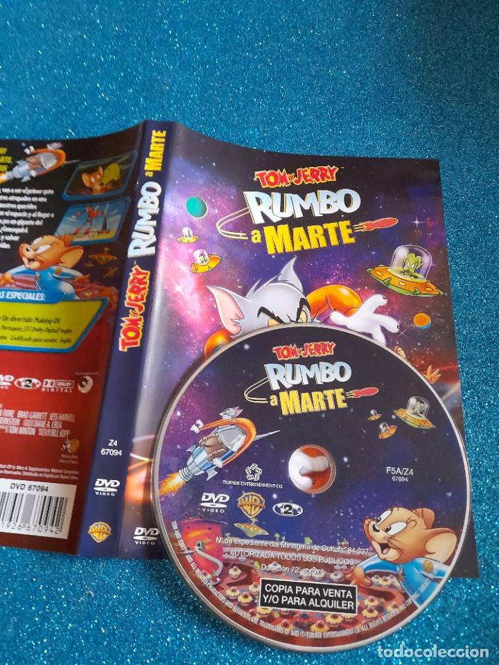 Cine: Pel&iacute;cula dvd Tom y Jerry rumbo a marte
