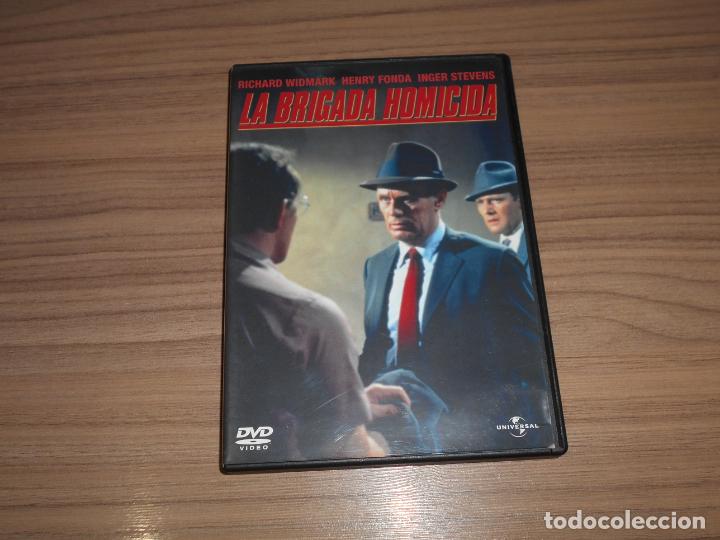 Cine: La BRIGADA HOMICIDA DVD Richard Widmark HENRY FONDA Como NUEVA