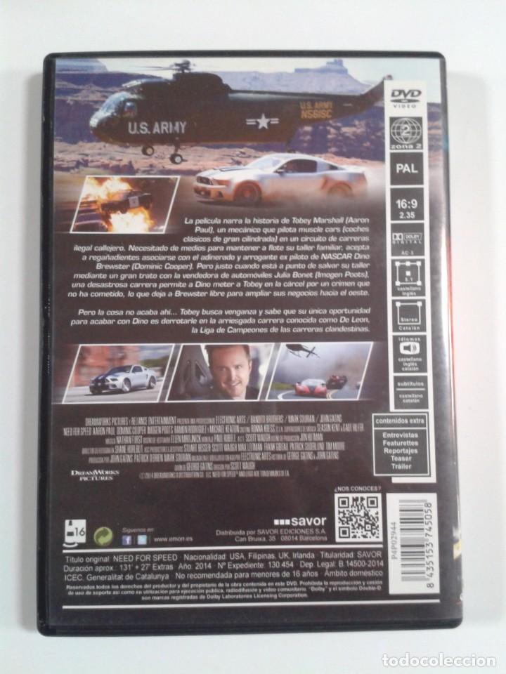 Cine: NEED FOR SPEED. DVD** - Foto 2