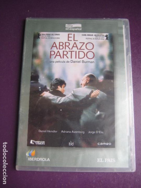 Cinema: el abrazo partido - dvd precintado - daniel burman - daniel hendler - adriana aizenberg