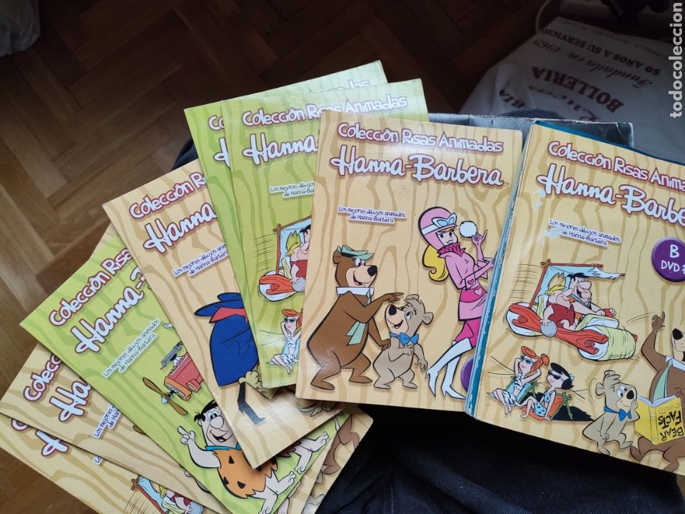 Cine: Diecisiete teliculas DVD colecci&oacute;n risas animadas Hanna Barbera
