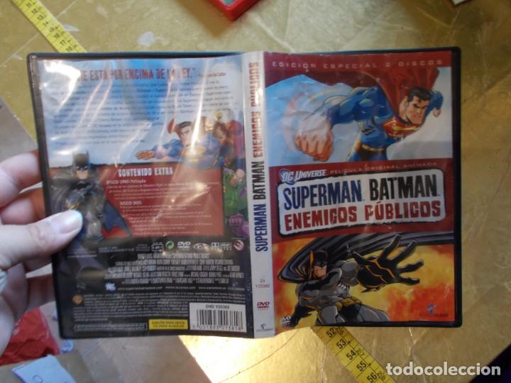 superman batman enemigos publicos dvd caratula - Compra venta en  todocoleccion