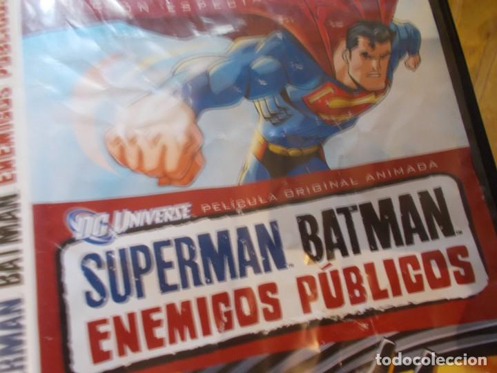 superman batman enemigos publicos dvd caratula - Compra venta en  todocoleccion