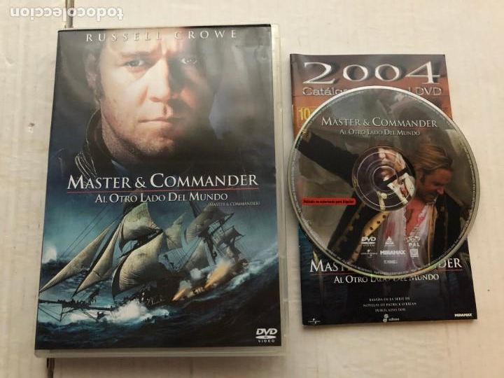 Cinema: MASTER & COMMANDER AL OTRO LADO DEL MUNDO RUSSELL CROWE - PELICULA DVD KREATEN