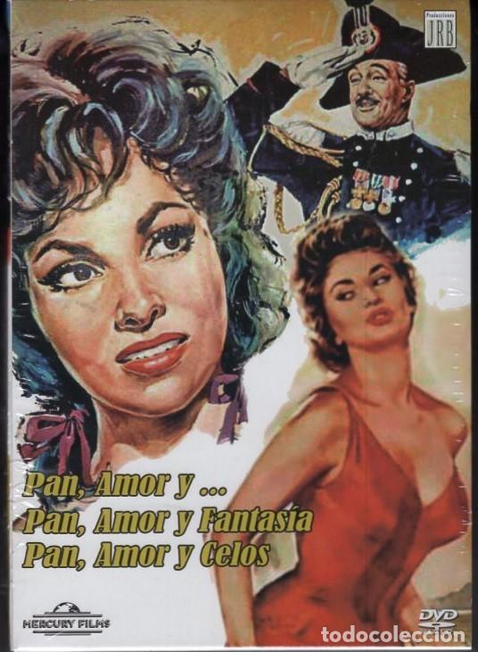 Cinema: PACK PAN AMOR Y... DVD ( 3-DVD) TRES HISTORIAS DONDE FLORECE EL AMOR, LOS CELOS Y EL HUMOR.