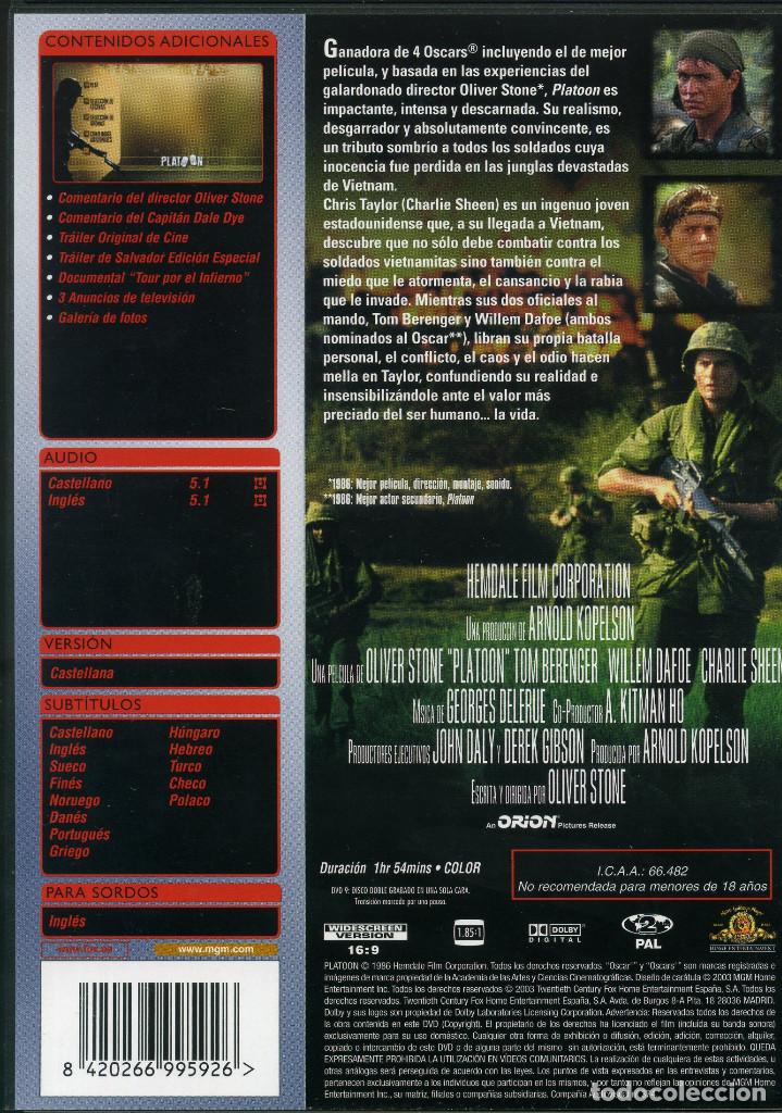 Cine: PLATOON - Foto 2
