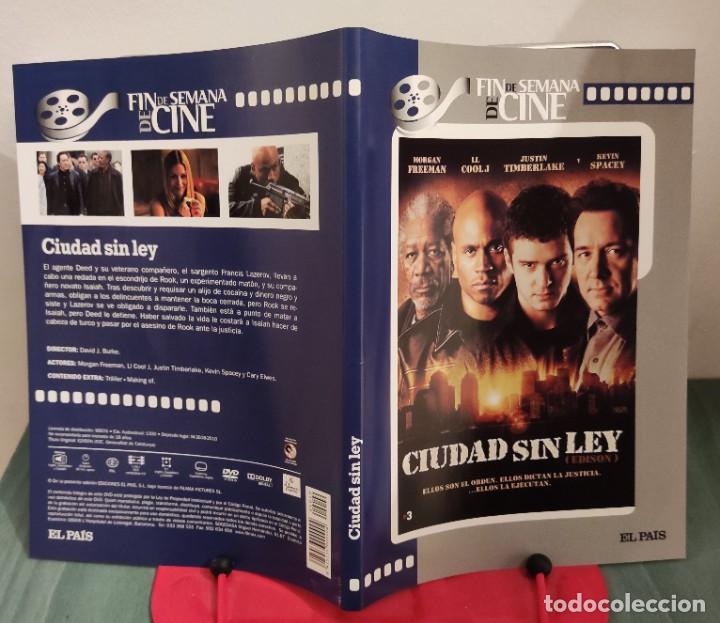Cin&eacute;ma: Caratula DVD Ciudad sin ley (Sin disco)