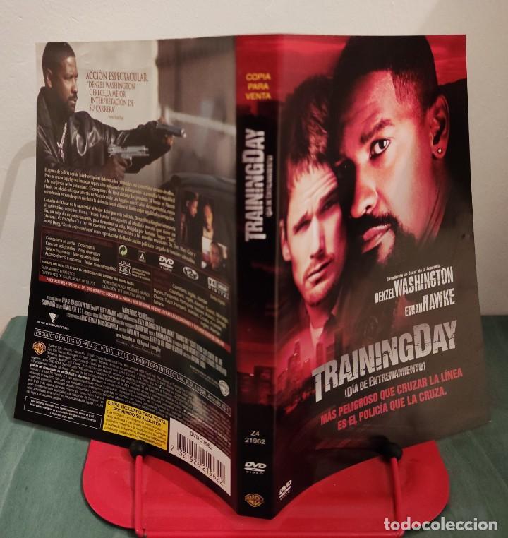 Cin&eacute;ma: Caratula DVD Training day (Sin disco)