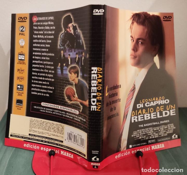 Cin&eacute;ma: Caratula DVD Diario de un rebelde (Sin disco)