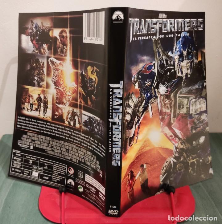 Cinema: Caratula DVD Transformers La venganza de los caidos (Sin disco)