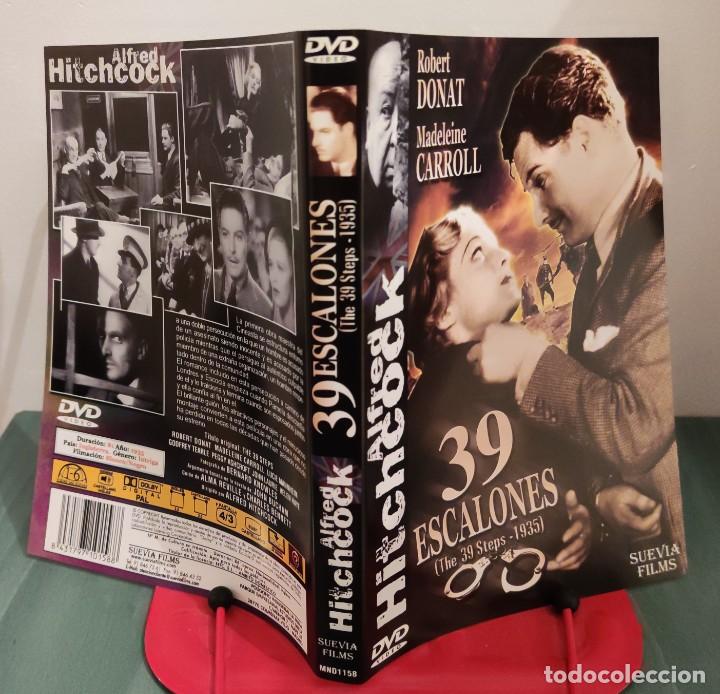 Cin&eacute;ma: Caratula DVD 39 escalones (Sin disco)