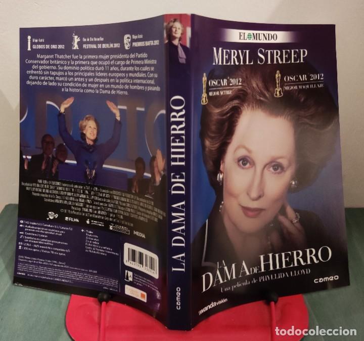 Cin&eacute;ma: Caratula DVD La dama de hierro (Sin disco)