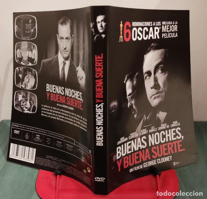 Cin&eacute;ma: Caratula DVD Buenas noches, y buena suerte (Sin disco)