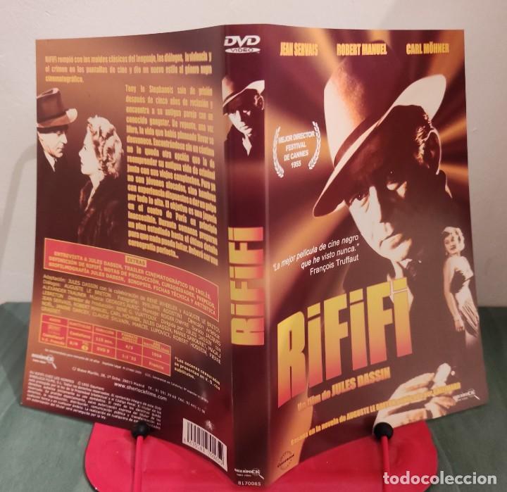 Cinema: Caratula DVD Rififi (Sin disco)