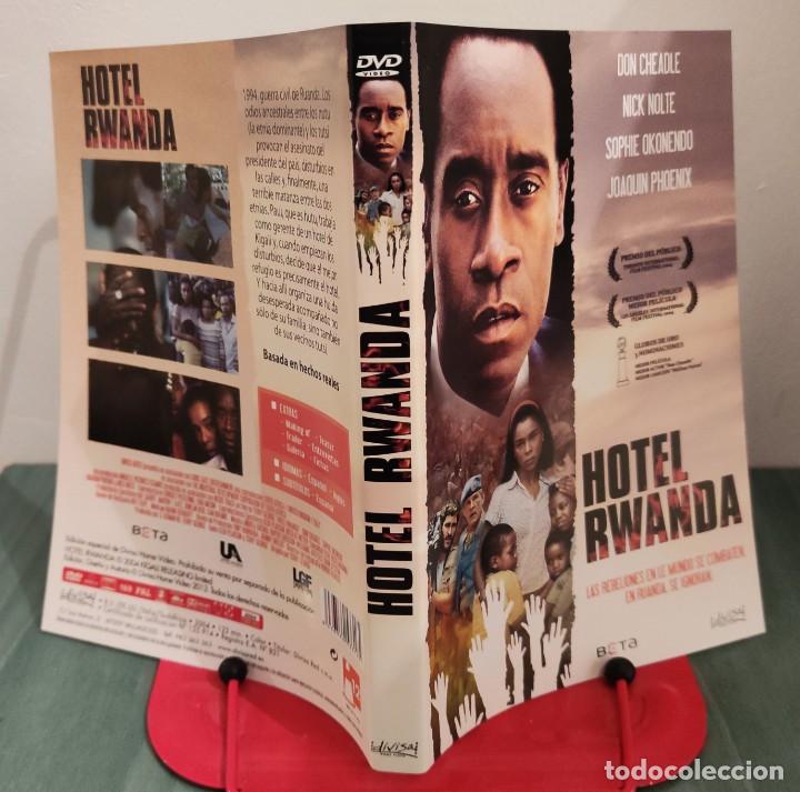 Cin&eacute;ma: Caratula DVD Hotel Rwanda (Sin disco)