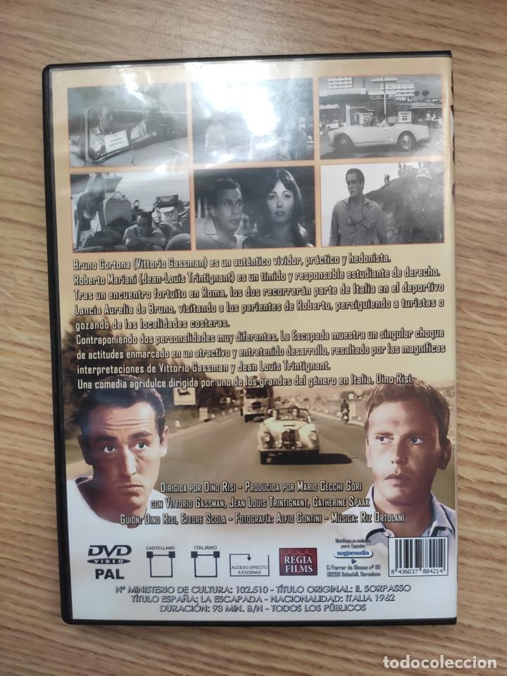Cine: La escapada Dvd Dino Risi - Foto 2