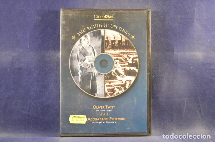 Cine: OLIVER TWIST / ACORAZADO POTEMKIN - DVD