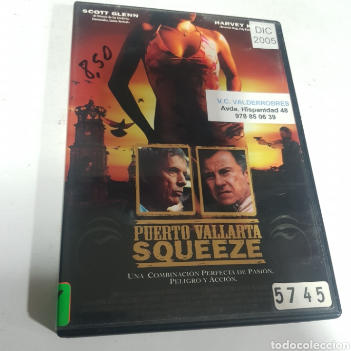 Cine: V143 Puerto Vallarta squeeze -DVD PROCEDENTE DE VIDEOCLUB