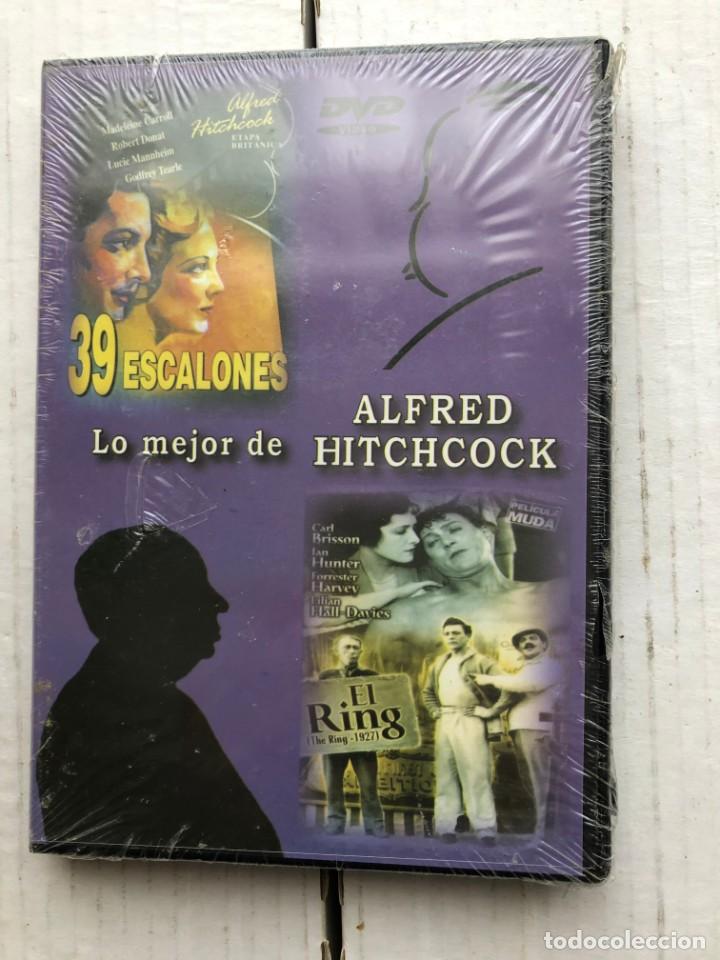 Cine: LO MEJOR DE ALFRED HITCHCOCK 39 ESCALONES EL RING NUEVO - DVD PELICULA KREATEN
