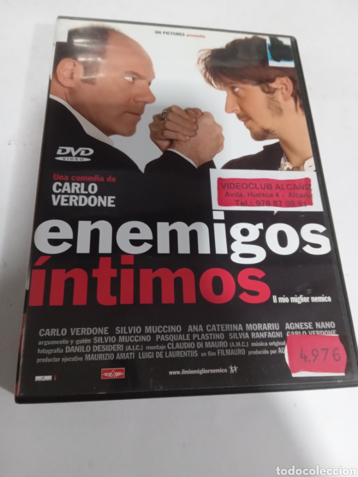Cinema: V111 enemigos &iacute;ntimos - DVD PROCEDENCIA VIDECLUB