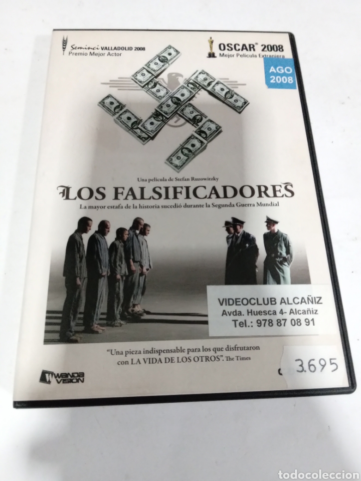 Cine: V53 los falsificadores - DVD PROCEDENCIA VIDECLUB