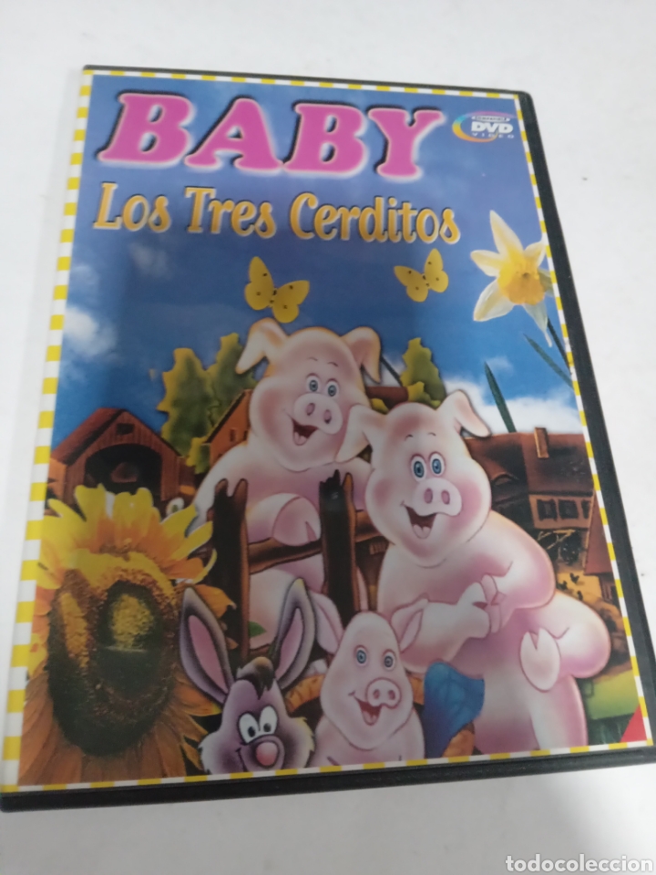 Cin&eacute;ma: DVS32 baby los tres cerditos -DVD SEGUNDA MANO TAPA FINA