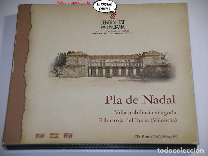 Cine: Pla de Nadal, Villa Nobiliaria Visigoda, Ribarroja del Turia, Valencia, CD Rom + DVD, excelente est.