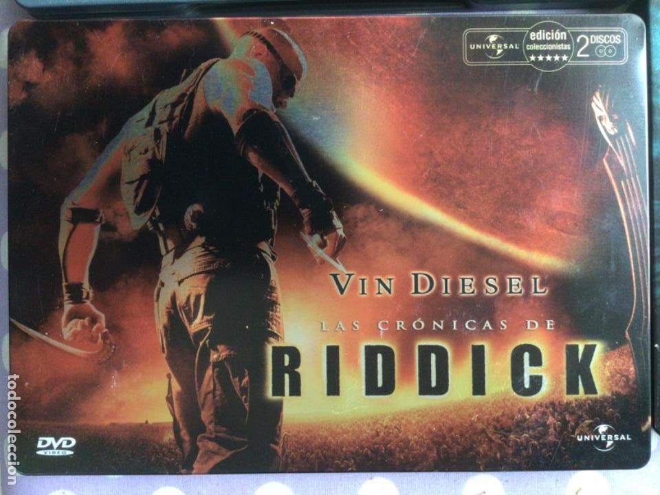 Cinema: Las Cr&oacute;nicas de Riddick (Caja Met&aacute;lica)