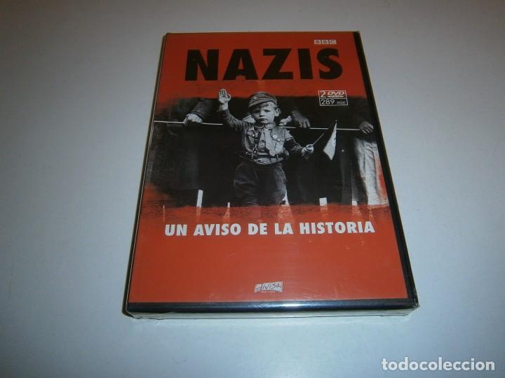 Cinema: NAZIS UN AVISO DE LA HISTORIA DVD BBC DOS DISCOS NUEVO PRECINTADO