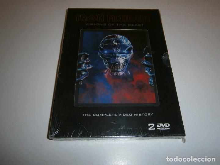 Cine: IRON MAIDEN VISIONS OF THE BEAST THE COMPLETE VIDEO HISTORY 2 DVDS DVD NUEVO PRECINTADO