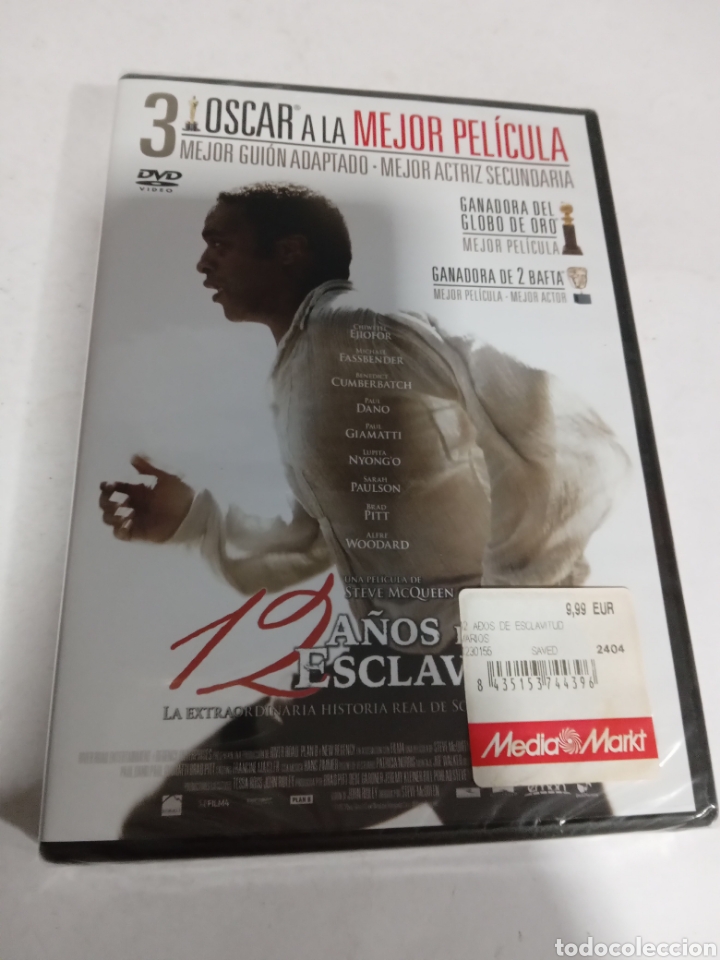 Cinema: ND120 12 a&ntilde;os de esclavitud -DVD NUEVO PRECINTADO