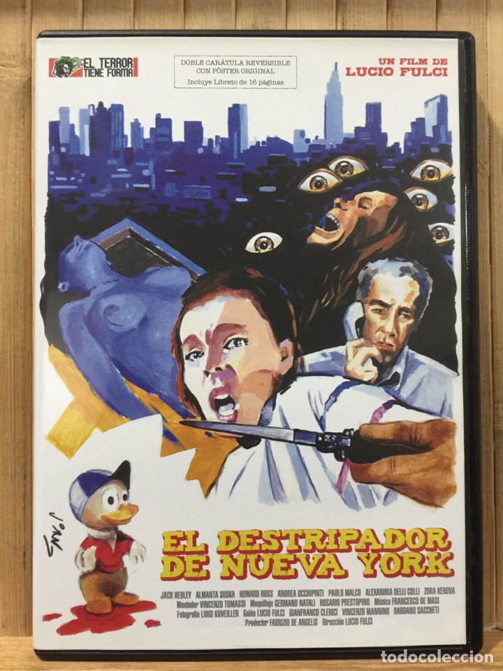 Cin&eacute;ma: El Destripador de Nueva York + LIBRETO [ DVD SEMINUEVO ]
