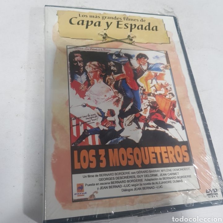 Cinema: ND195 los 3 mosqueteros -DVD NUEVO PRECINTADO