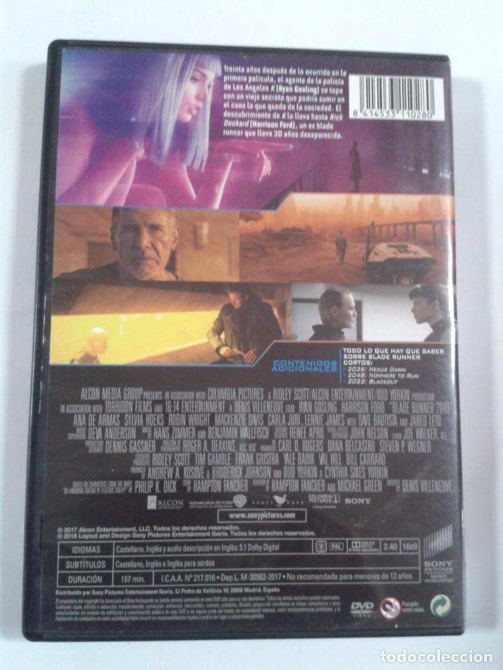 Cine: Blade Runner 2049 Harrison Ford. DVD - Foto 2
