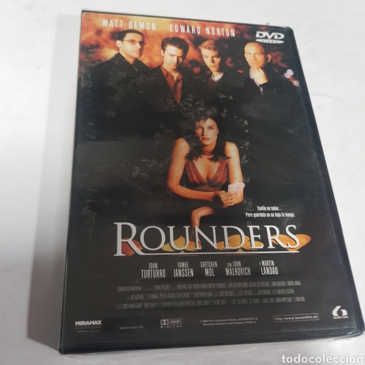 Cinema: ND379 rounders -DVD NUEVO PRECINTADO