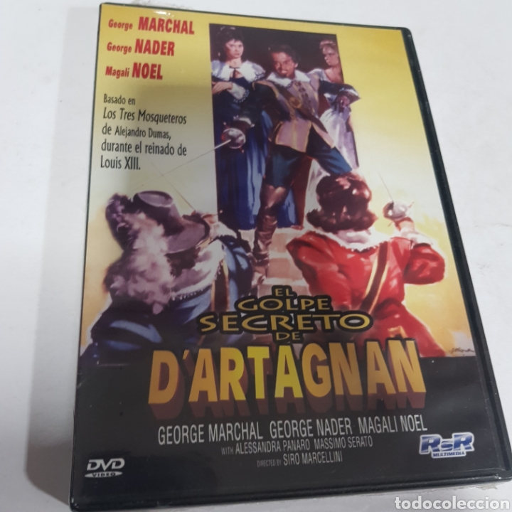 Cinema: ND218 el golpe secreto de D'Artagnan -DVD NUEVO PRECINTADO