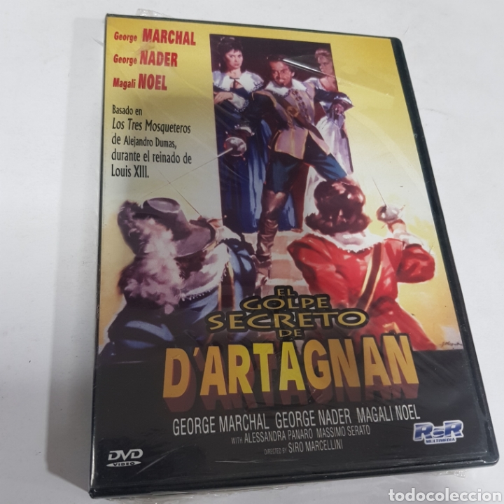 Cinema: ND218 el golpe secreto de D'Artagnan -DVD NUEVO PRECINTADO