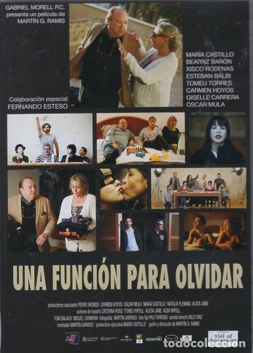 Cine: UNA FUNCION PARA OLVIDAR DVD . - HAY DIAS EN QUE TODO TE SALE AL REVES DE LO QUE DESEAS....