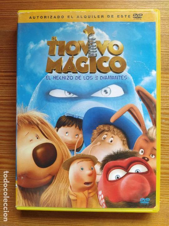 Cine: DVD EL TIOVIVO MAGICO, EL HECHIZO DE LOS 3 DIAMANTES - EDICION DE ALQUILER - LEER DESCRIPCION (S6)