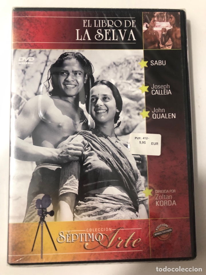 Cine: Dvd el libro de la selva sabu
