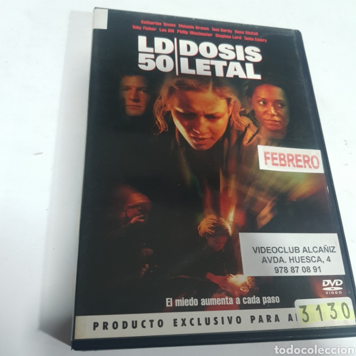 Cinema: V98 LD50 dosis letal -DVD PROCEDENCIA VIDEOCLUB