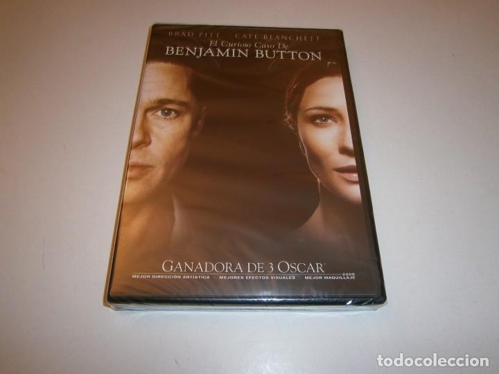 Cine: EL CURIOSO CASO DE BENJAMIN BUTTON DVD NUEVO PRECINTADO BRAD PITT CATE BLANCHETT