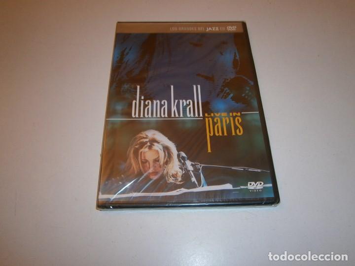 Cinema: GRANDES DEL JAZZ DIANA KRALL LIVE IN PARIS DVD NUEVO PRECINTADO