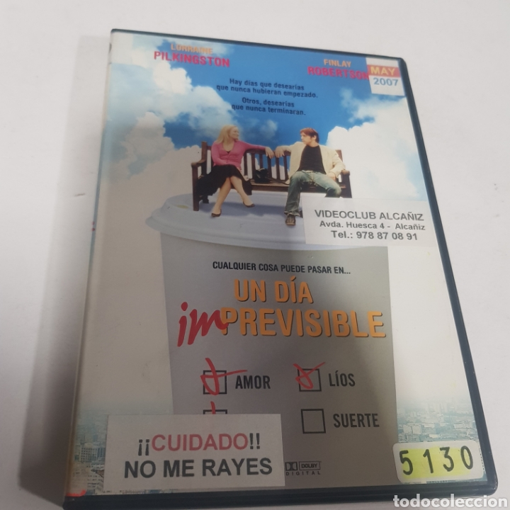 Cin&eacute;ma: V155 un d&iacute;a imprevisible -DVD PROCEDENCIA VIDEOCLUB MUY USADO