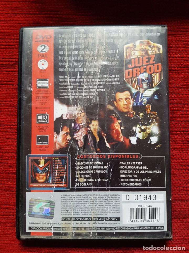 Cine: DVD pel&iacute;cula Juez Dredd Stallone - Foto 2