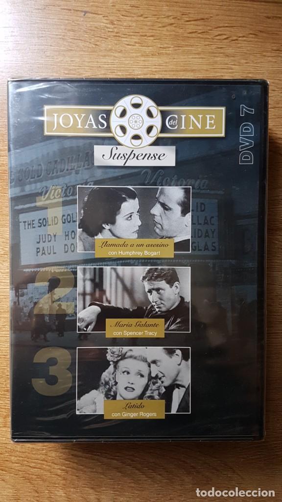 Cinema: 3 DVD JOYAS DEL CINE. SUSPENSE. LLAMADA A UN ASESINO, MARIA GALANTE, LATIDO