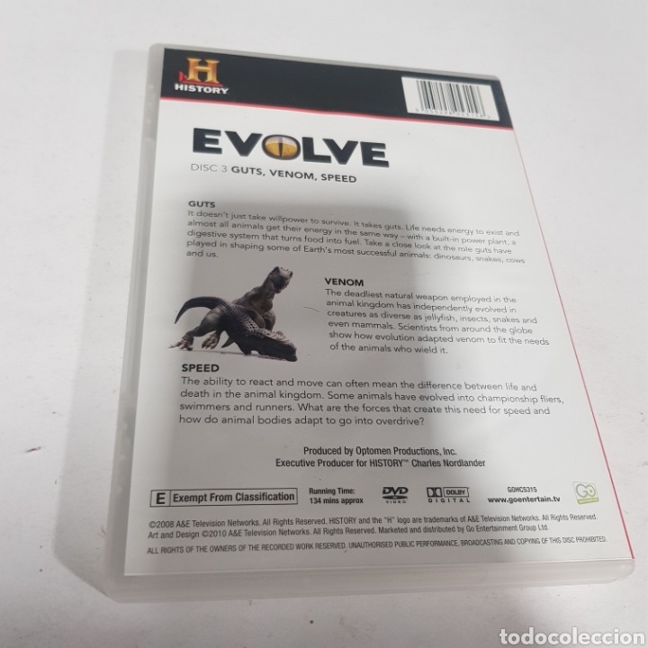 Cine: VO11 evolve -DVD VERSI&Oacute;N ORIGINAL SIN CASTELLANO - Foto 2