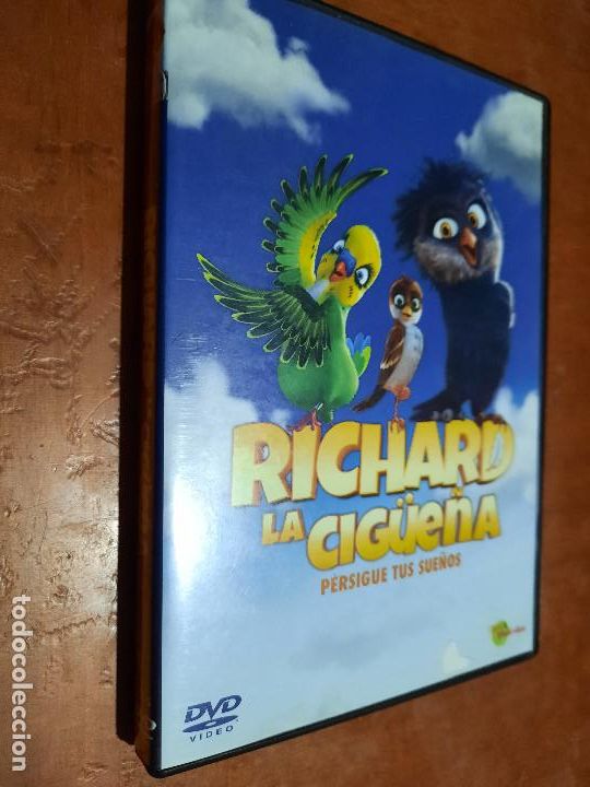 Cinema: RICHARD LA CIGUE&Ntilde;A. PERSIGUE TUS SUE&Ntilde;OS. ANIMACI&Oacute;N. DVD EN BUEN ESTADO