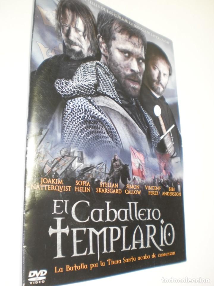 Cine: dvd caballero templario. joakim natterqvust. bibi andersson 128 min caja cart&oacute;n (buen estado)