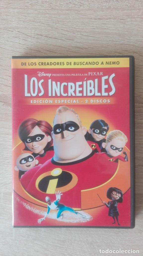 Cine: LOS INCRE&Iacute;BLES-EDICI&Oacute;N ESPECIAL 2 DISCOS DVD-DISNEY PIXAR-A&Ntilde;O 2004.COMPLETISIMO.